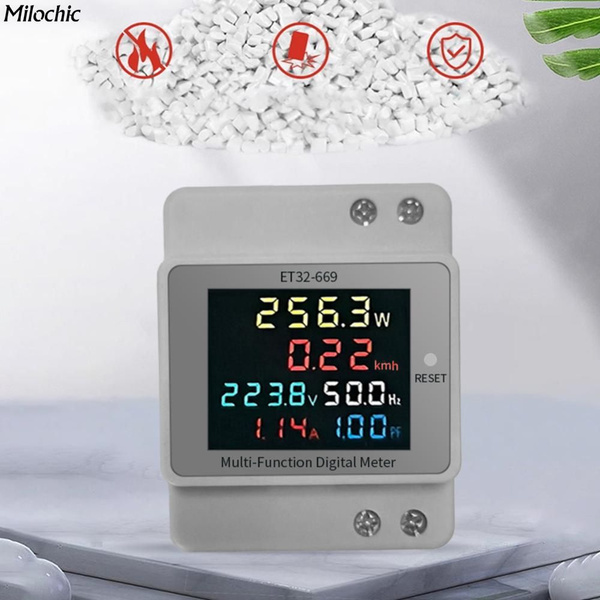 6IN1 DIN-рейка монитор напряжения переменного тока Ж -дисплей ...