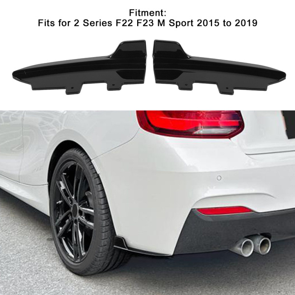 Задний боковой бампер спойлер протектор для BMW 2 серии F22 F23 M Sport ...