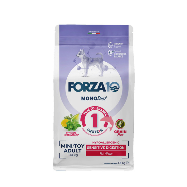 Беззерновой полнорационный диетический корм Forza10 для взрослых собак ...