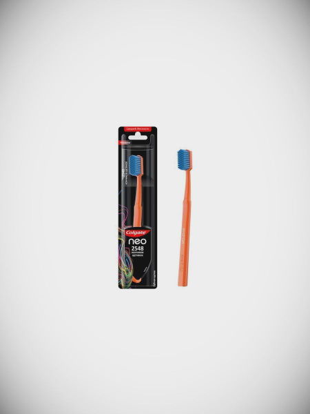 Зубная щетка средней жесткости / Colgate, Neo medium / 1мл купить на ...