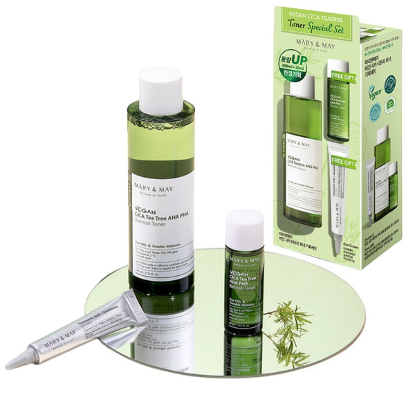 [MARY & MAY] Vegan Cica Teatree Toner Special SET
