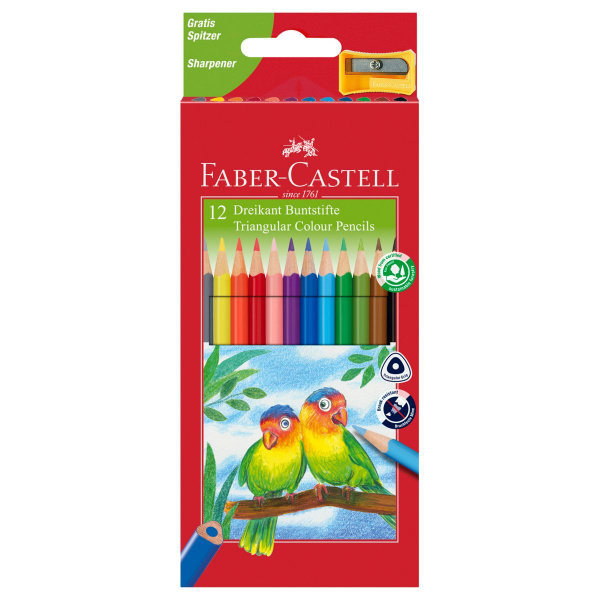 Faber-Castell Набор карандашей, 12 шт. купить на OZON по низкой цене ...