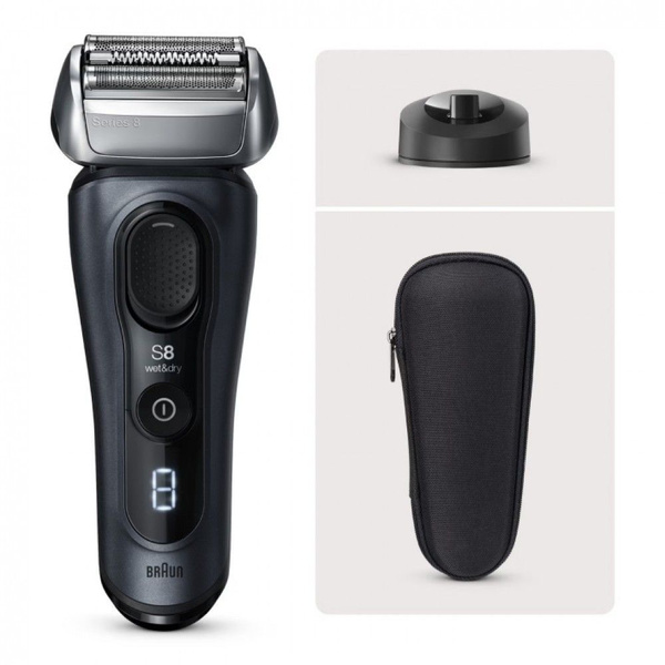 Характеристики Бритва мужская аккумуляторная Braun 8513s для лица и ...