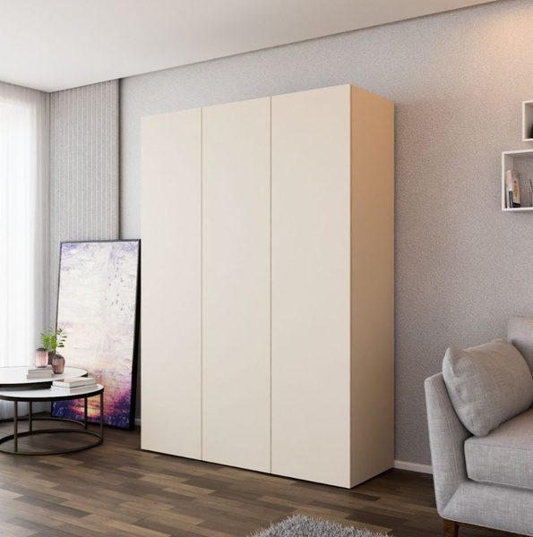 Шкаф распашной Qualismebel Эмми, 130x60x200 см купить c доставкой на ...