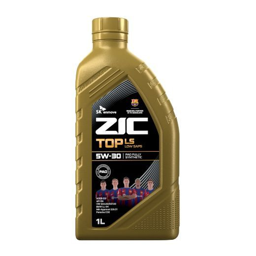 Масло моторное ZIC TOP LS 5W-30 1 л купить c доставкой на OZON по ...
