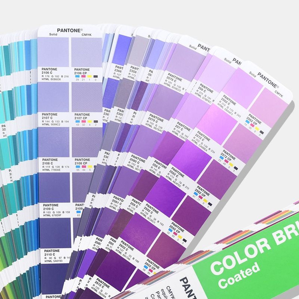 Каталог цветов PANTONE COLOR BRIDGE GUIDE COATED / Колеровочный веер ...