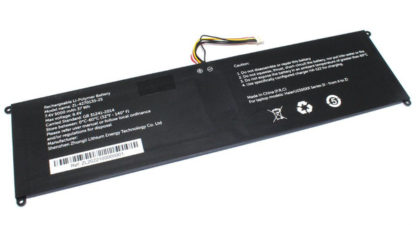 Аккумулятор zl-4270135-2s 7.4v 5000mah Thunderobot (U1530EM) купить на ...