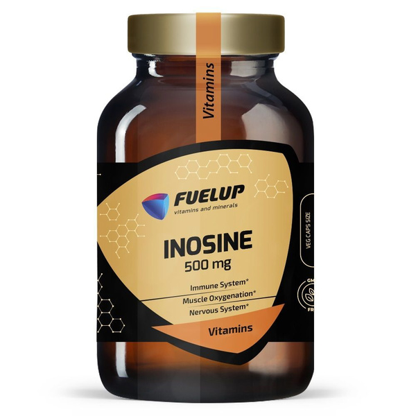 Inosine 500 мг 100 капсул FuelUp США / Инозин для поддержки иммунной и ...