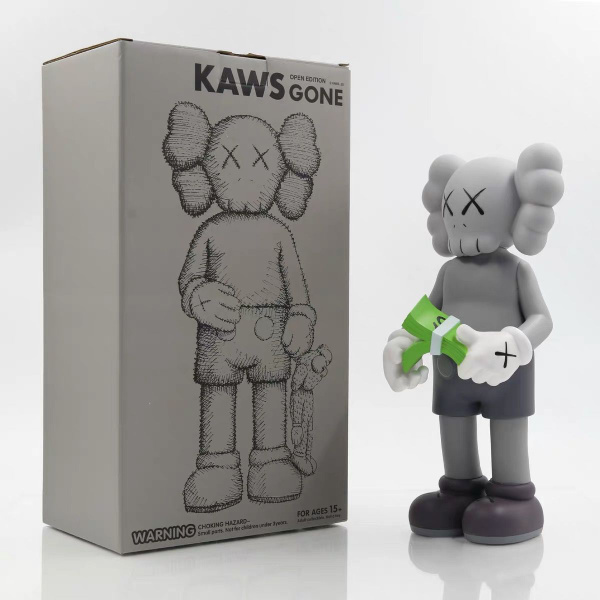 Дизайнерская игрушка Kaws "Деньги Серый" купить на OZON по низкой цене ...