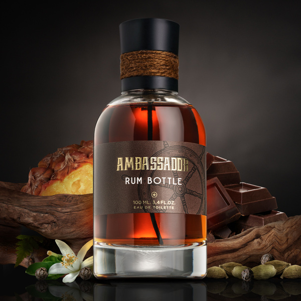 AMBASSADOR Туалетная вода Rum Bottle 100 мл купить на OZON по низкой ...