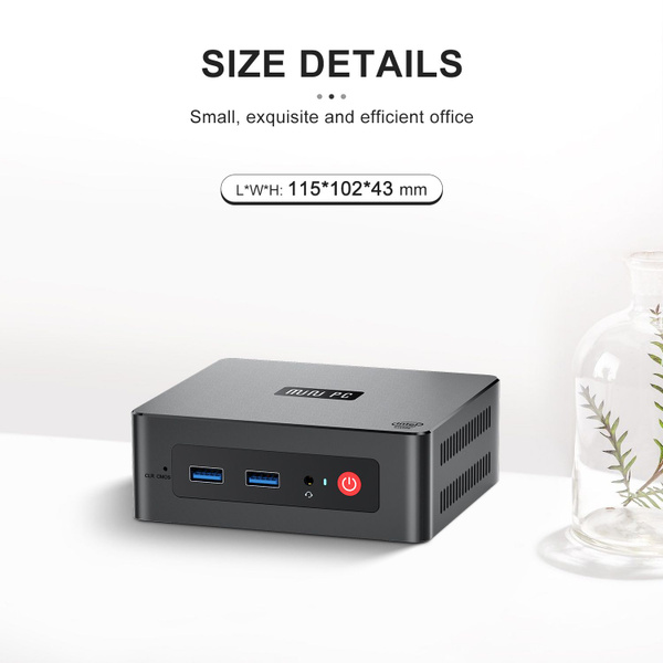 Beelink Мини-ПК GKmini (Intel Celeron J4125, RAM 8 ГБ, SSD 128 ГБ ...