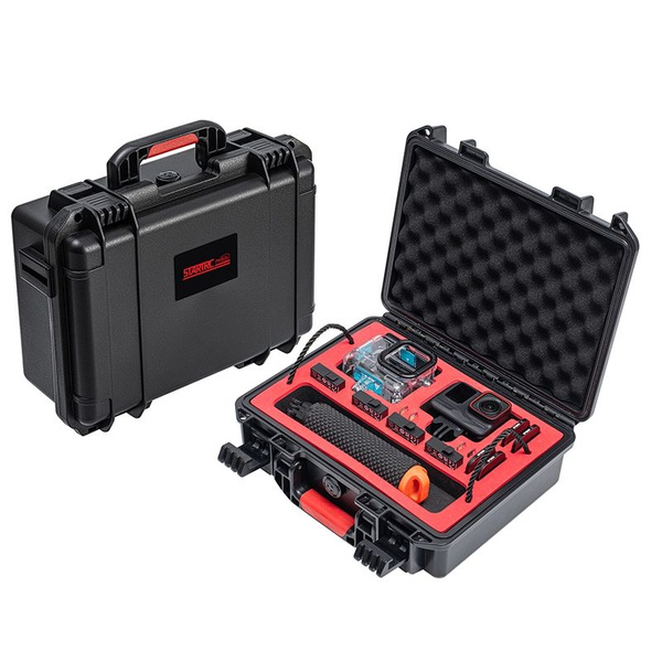 Двухслойный кейс V2.0 для камер и аксессуаров IP68 для GoPro/dji ...