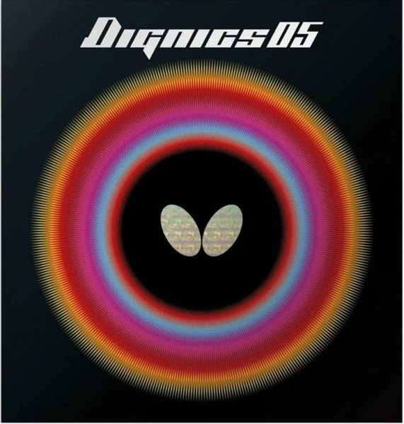 Накладка BUTTERFLY DIGNICS 05 красная 2.1мм для настольного тенниса ...