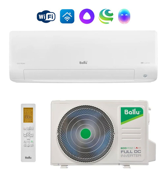 Кондиционер сплит-система Ballu Ice Peak DC BSPKI-13HN8_V4 купить c ...