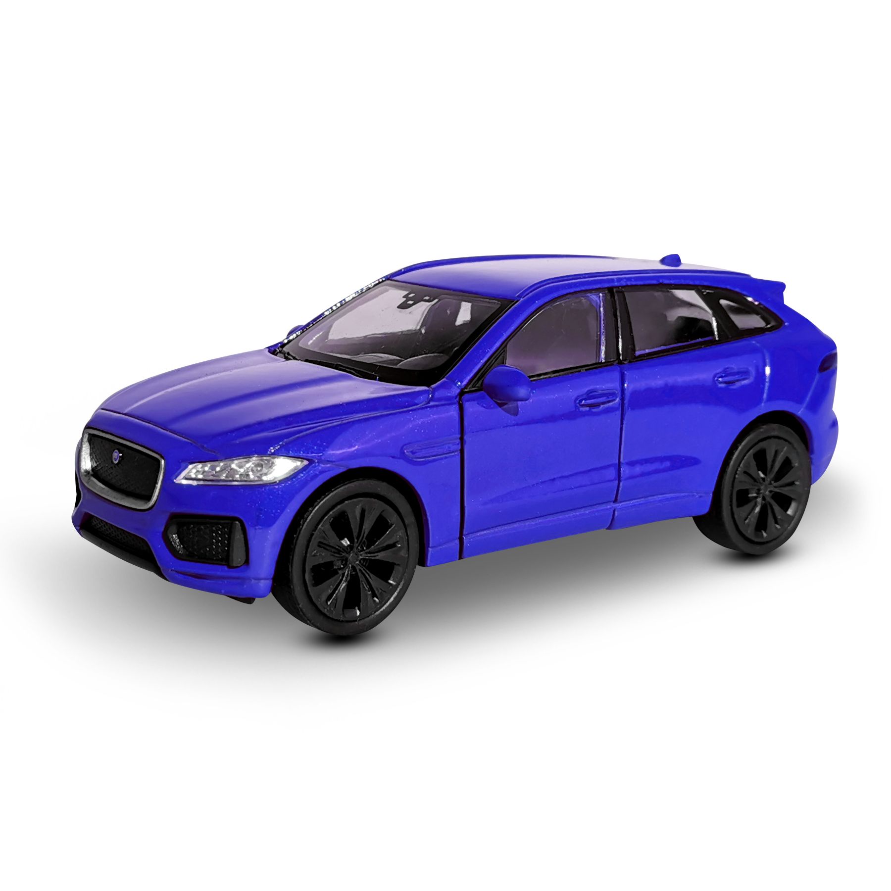 Машинка WELLY JAGUAR F-PACE Синий / модель машины 1:38 с пружинным  механизмом - купить с доставкой по выгодным ценам в интернет-магазине OZON  (1407963945)