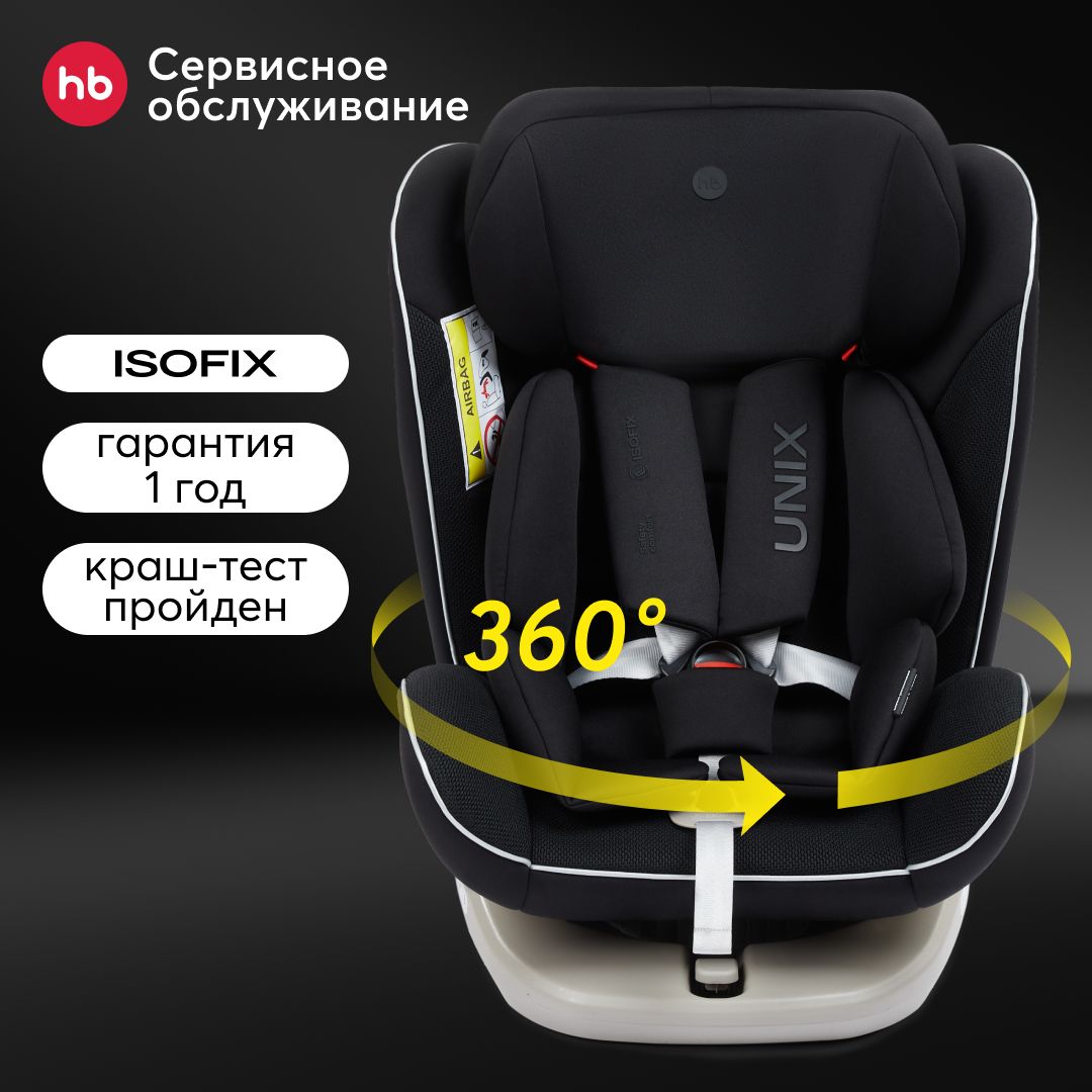 Happy Baby Unix Автокресло группа 0/1/2/3 (0-36 кг) - купить с доставкой по  выгодным ценам в интернет-магазине OZON (769079556)