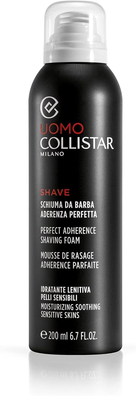 Collistar - Пена для бритья для чувствительной кожи, Uomo Perfect Adherence Shaving Foam Sensitive Skins, 200 мл