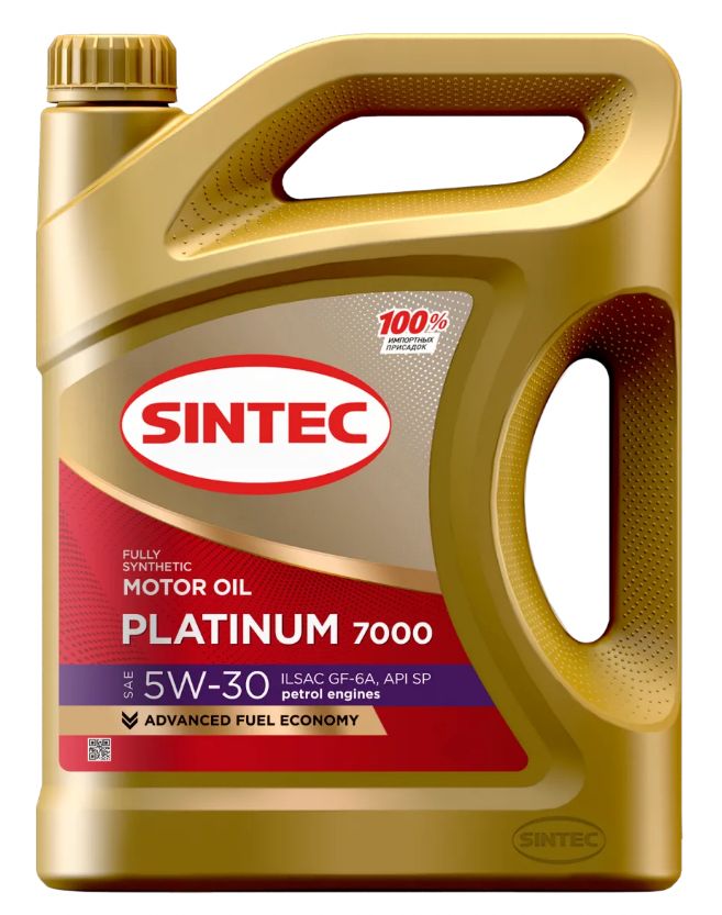 SINTECПлатинум70005W-30Масломоторное,Синтетическое,5л