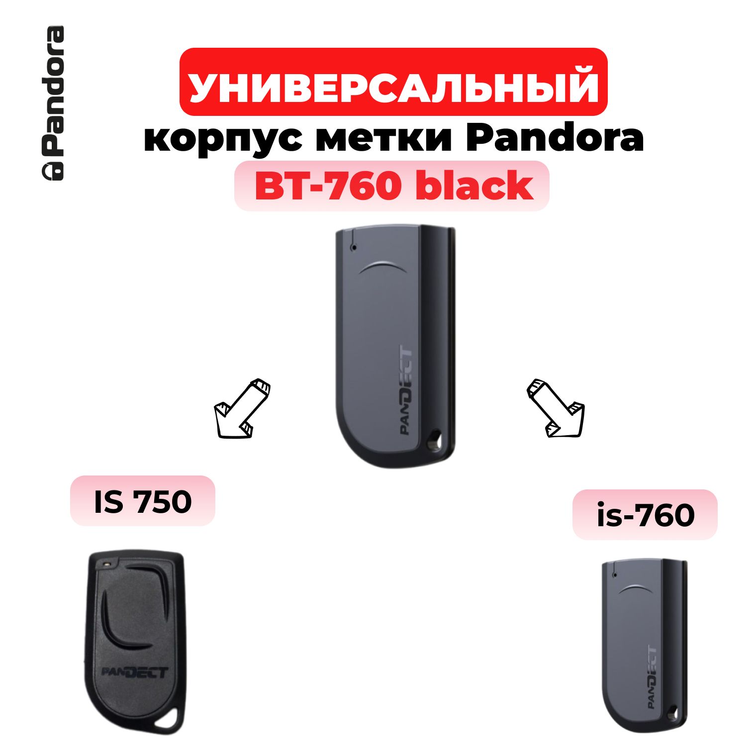 Метка иммобилайзера Pandora BT купить за 5 ₽ с доставкой по России
