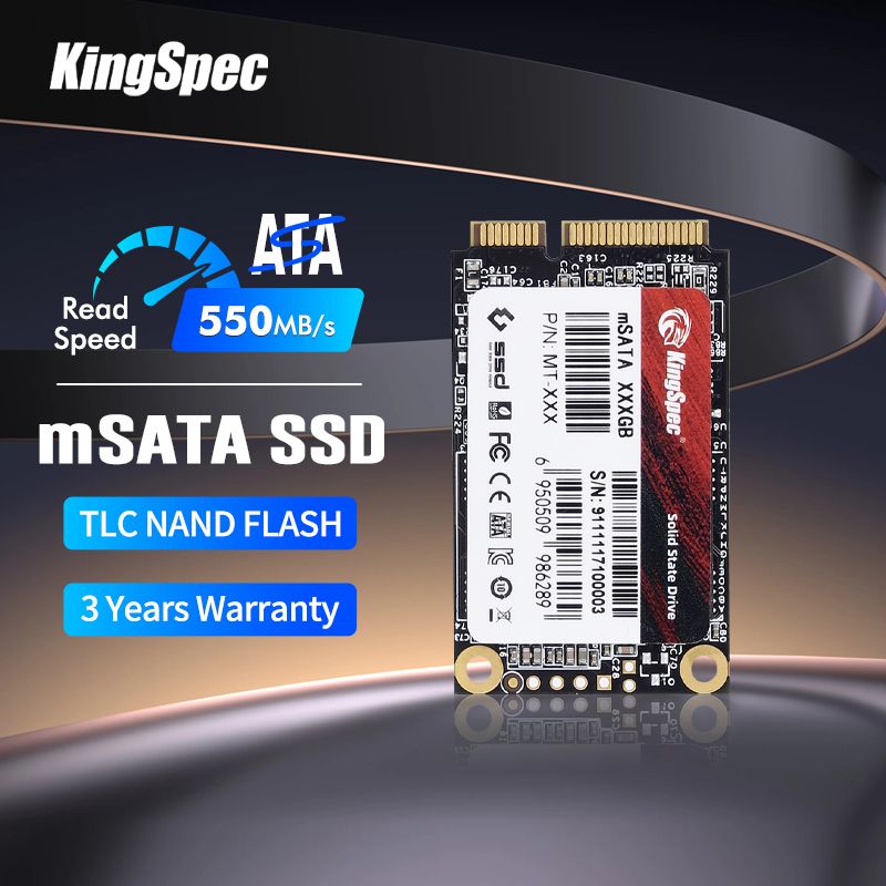 KingSpec4ТБВнутреннийSSD-диск4ТБmsatassdharddisksata3внутреннийтвердотельныйдиск(MT-4TB)