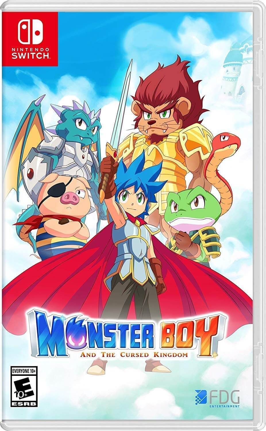 Игра Monster Boy and The Cursed Kingdom (NSW) (Nintendo Switch, Русские  субтитры)