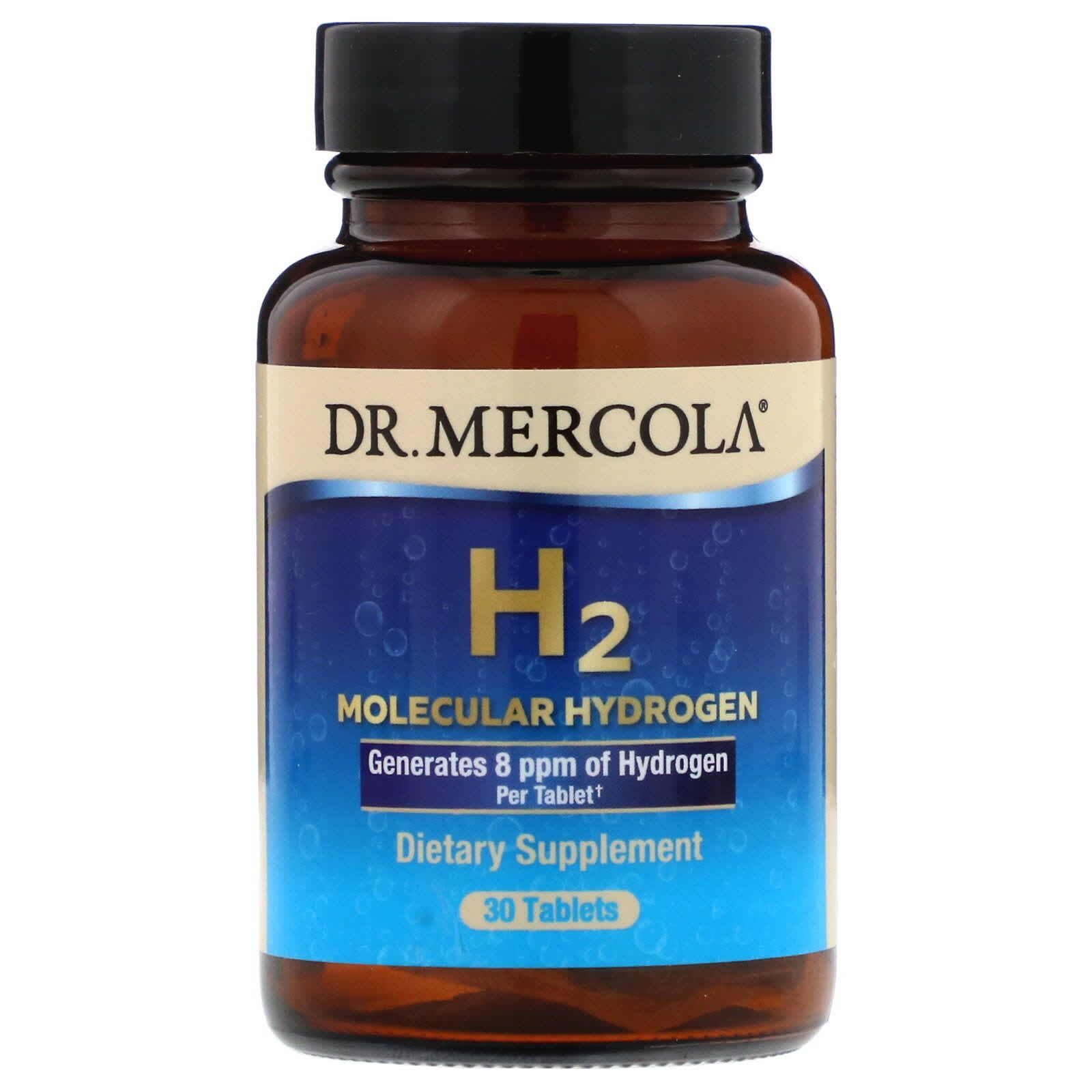 Dr. Mercola, Молекулярный водород H2, 30 таблеток