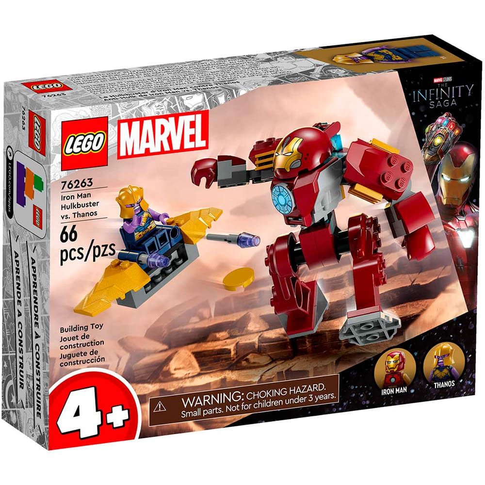 Конструктор LEGO Super Heroes Marvel, Iron Man Hulkbuster vs. Thanos