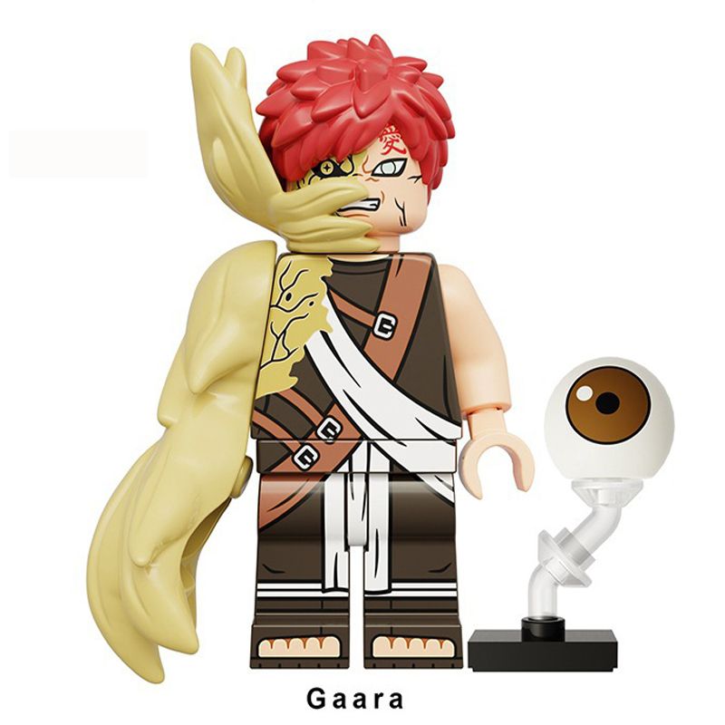 фигурокКонструкторМиницигулы,анимеНаруто(Naruto)-Gaara(совместимыслего4.5см,пакет)-K100