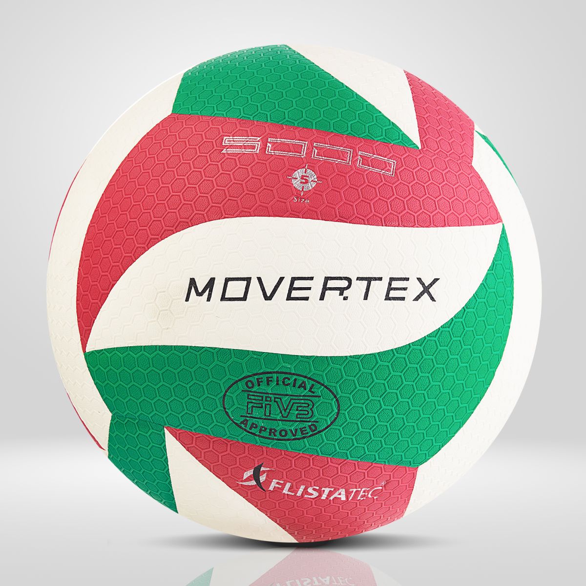Мяч волейбольный MOVERTEX VOLLEY, 5 размер, белый, зеленый купить c доставкой на OZON по низкой цене (1474758382)