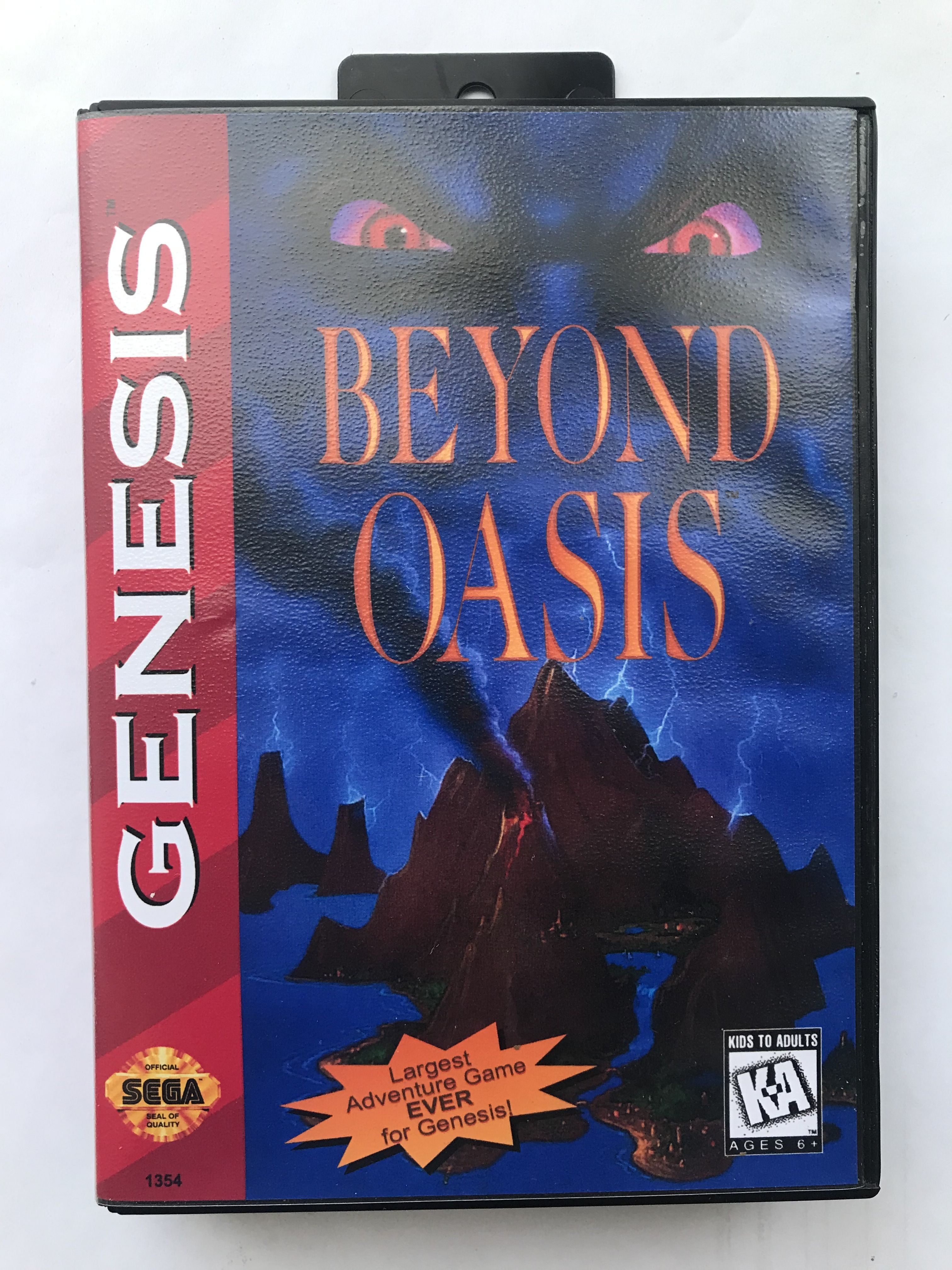 Затеряный оазс (Beyond oasis/The Story of Thor ) Sega 16 Бит регион NTSC-U