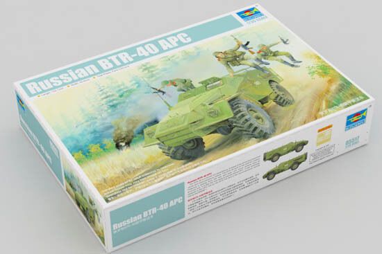 Trumpeter 1/35 05517 Русский БТР-40 БТР Автомобиль