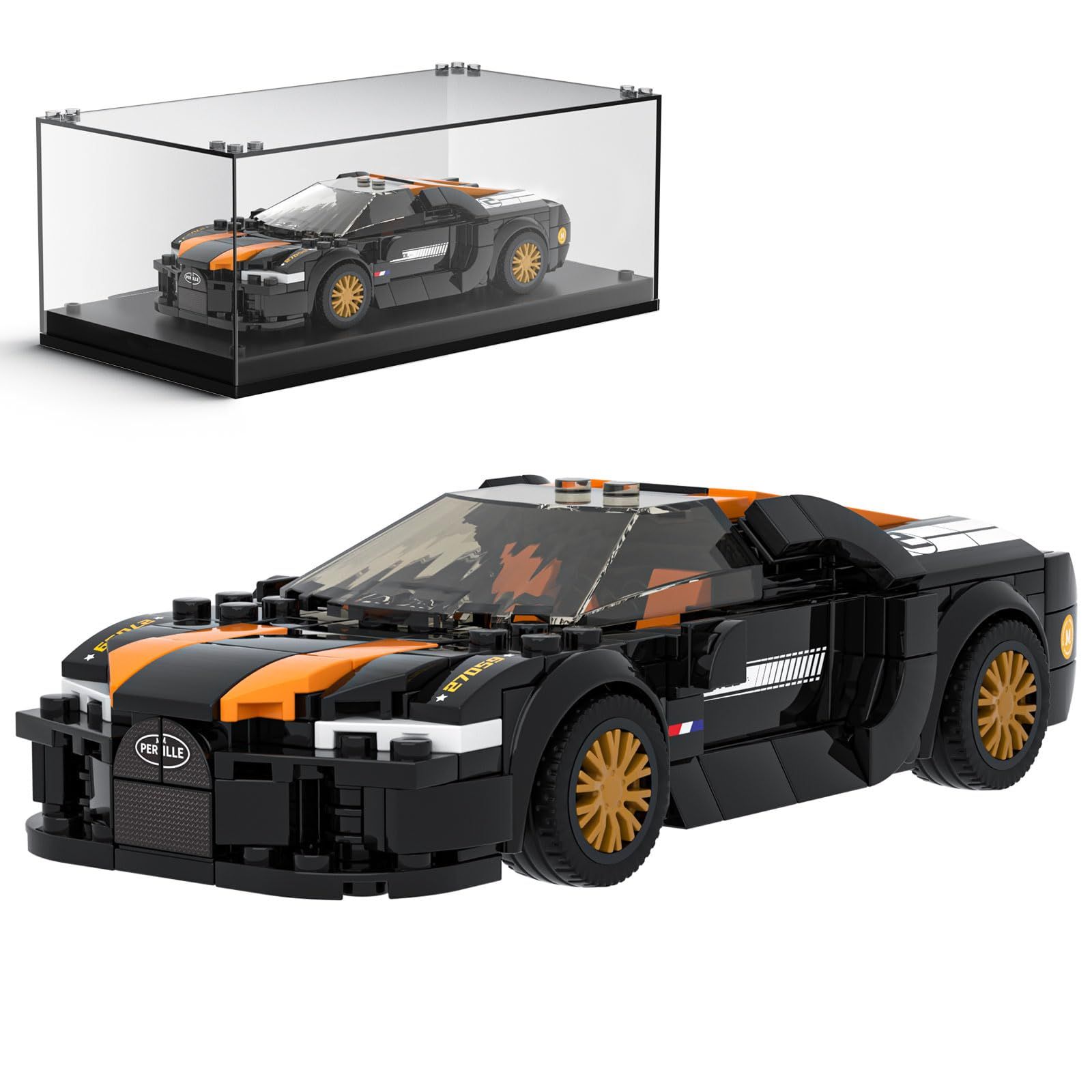 Конструктор Mould King 27055 Bugatti Chiron Super Sport 300+,386деталей