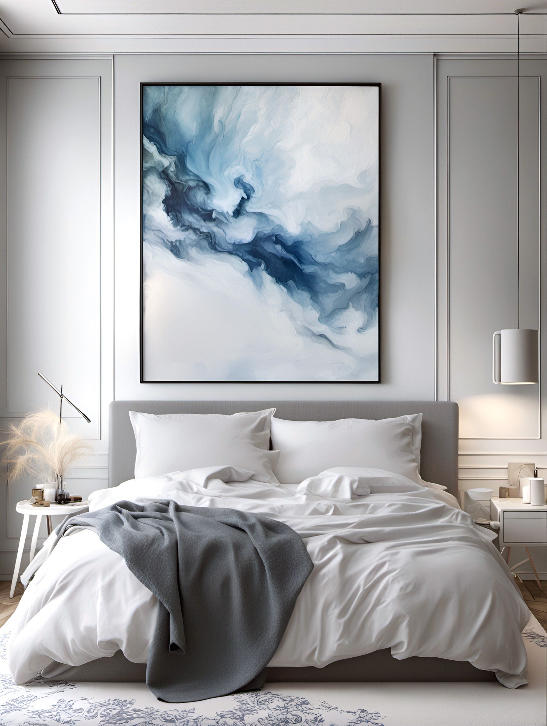 Комплект постельного белья, Микрофибра, Двуспальный, наволочки 70x70