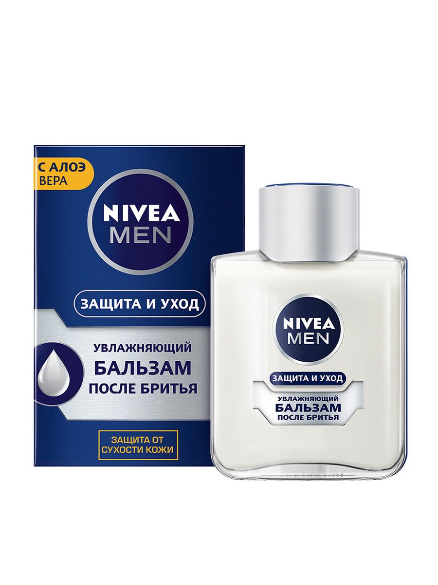 Увлажняющий бальзам после бритья NIVEA MEN Защита и уход против сухости кожи, 100 мл