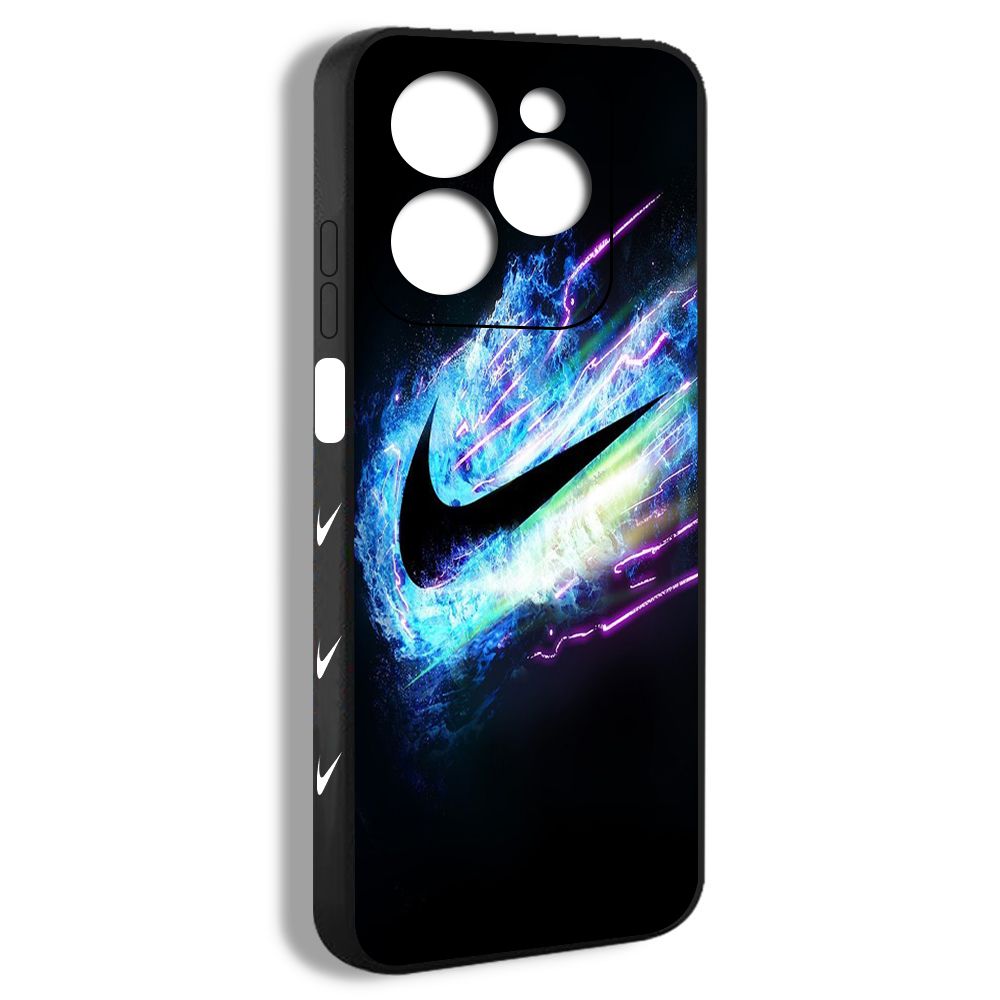 чехол для смартфона Подходит для Tecno Spark 20 Pro Тот же логотип Nike в  стиле звездного неба в стиле мечты YSW16 - купить с доставкой по выгодным  ценам в интернет-магазине OZON (1513351575)