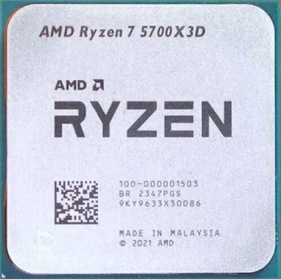 AMDПроцессорRyzen75700X3DOEM(безкулера)