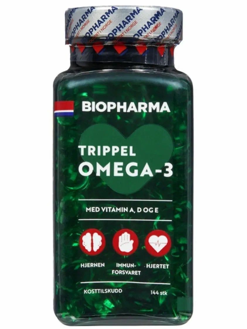 Biopharma Trippel Omega 3 Купить В Москве