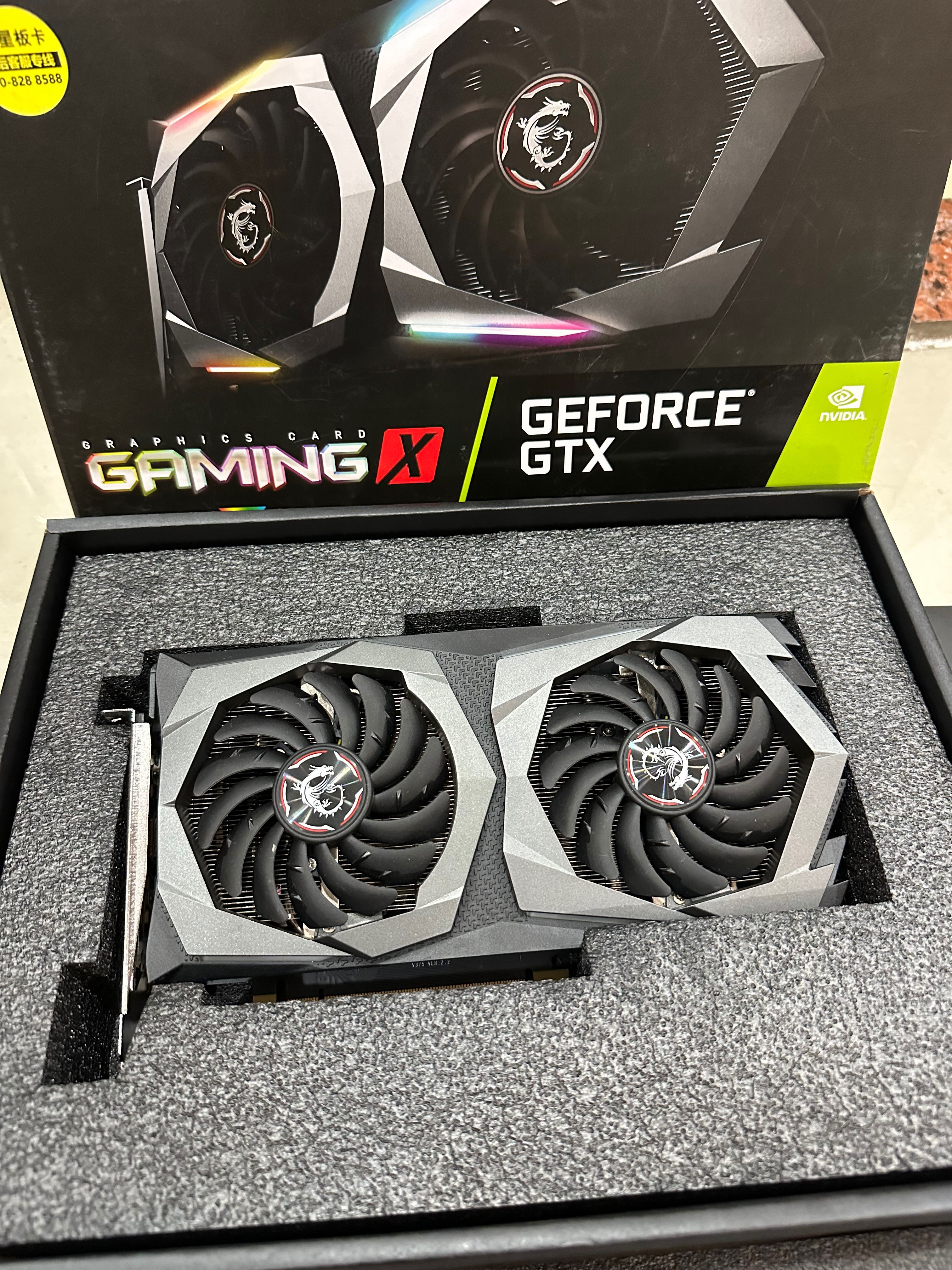 NVIDIAВидеокартаGeForceGTX1660SUPER(1660SUPERGAMINGX)