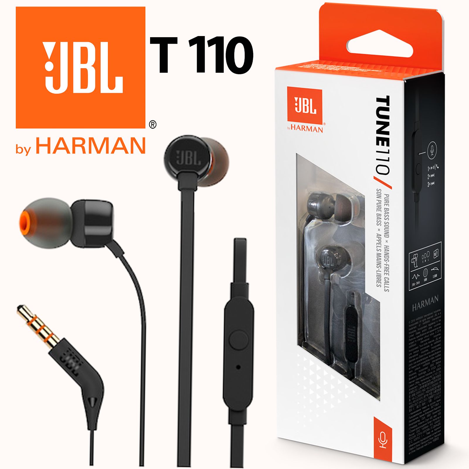 Jbl t110 headphones sale