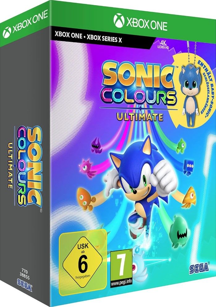 Игра Sonic Colours: Ultimate. Day One Edition (Xbox One, Xbox Series, Русские субтитры)