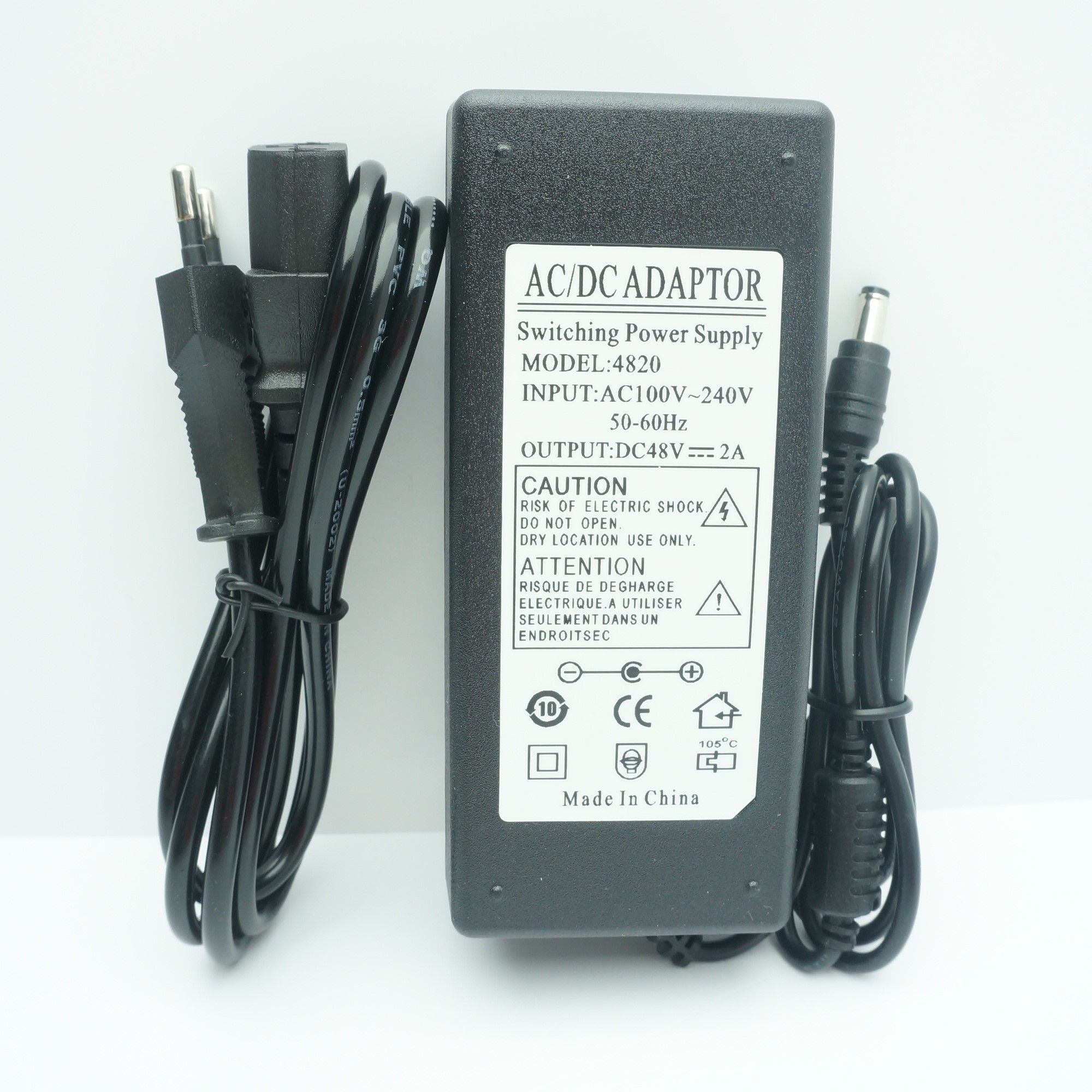 Универсальныйкачественныйблокпитания48V2ADC96W5,5х2.1mmAC/DCAdaptor