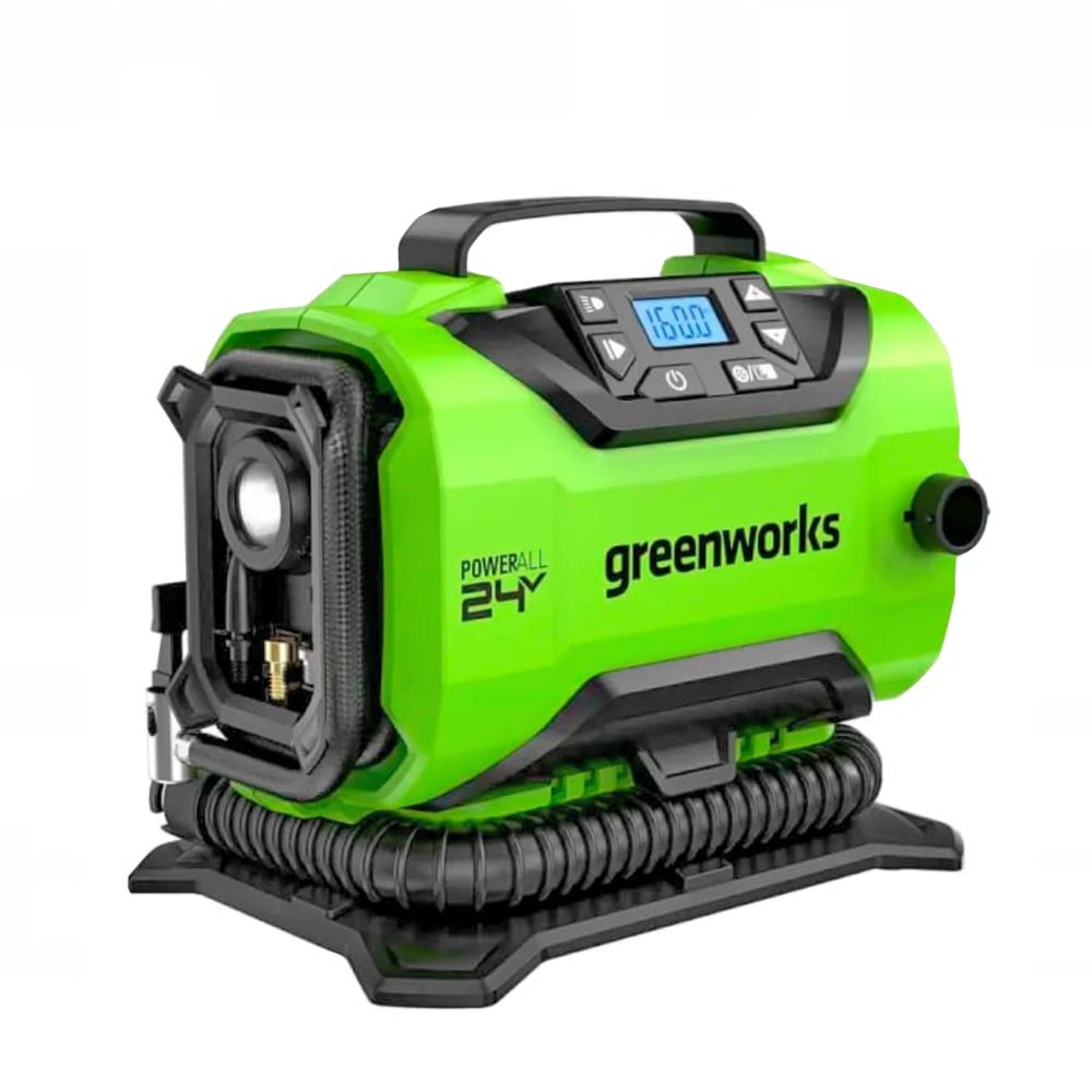 Аккумуляторный компрессор Greenworks ACG301 3400807 без АКБ и ЗУ