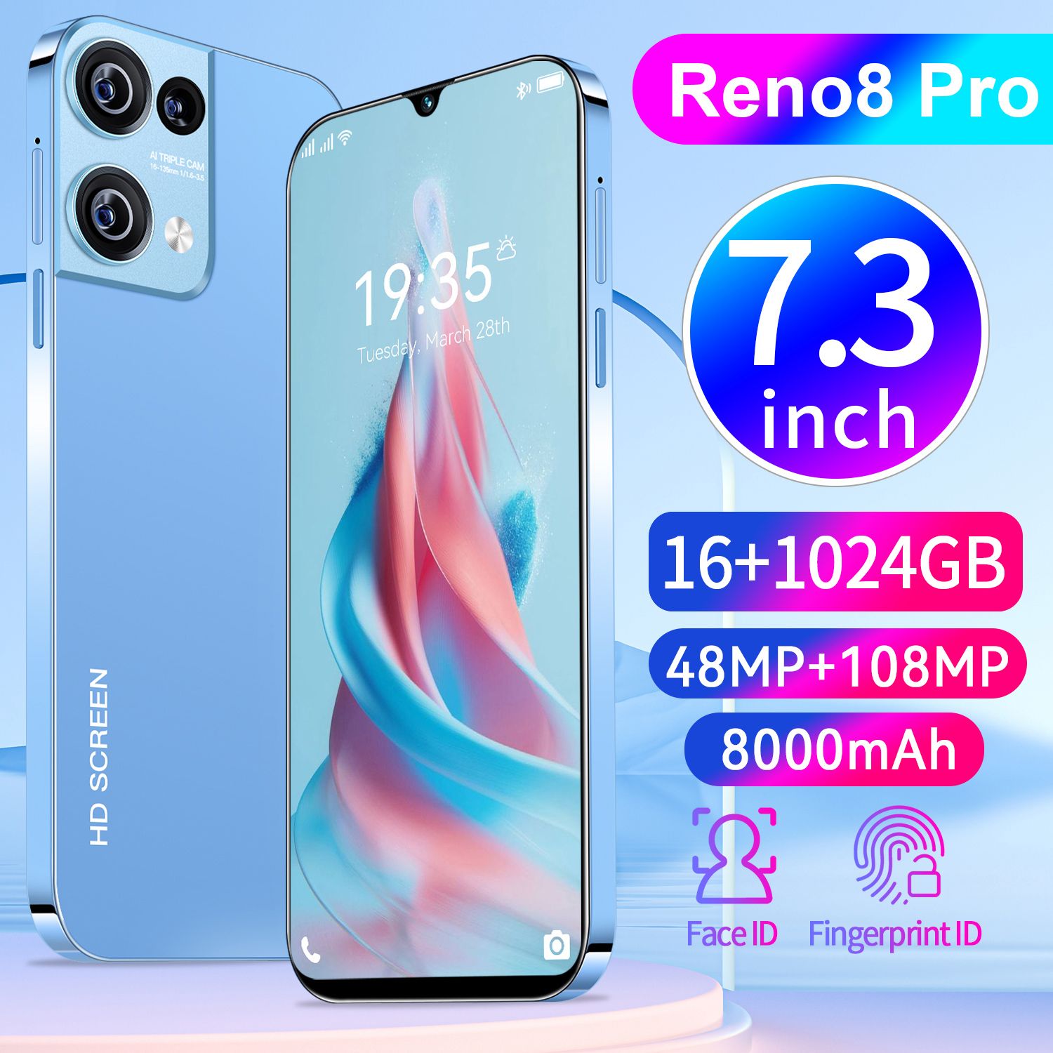 Смартфон Poco Reno PRO max - купить по выгодной цене в интернет-магазине  OZON (1552829097)