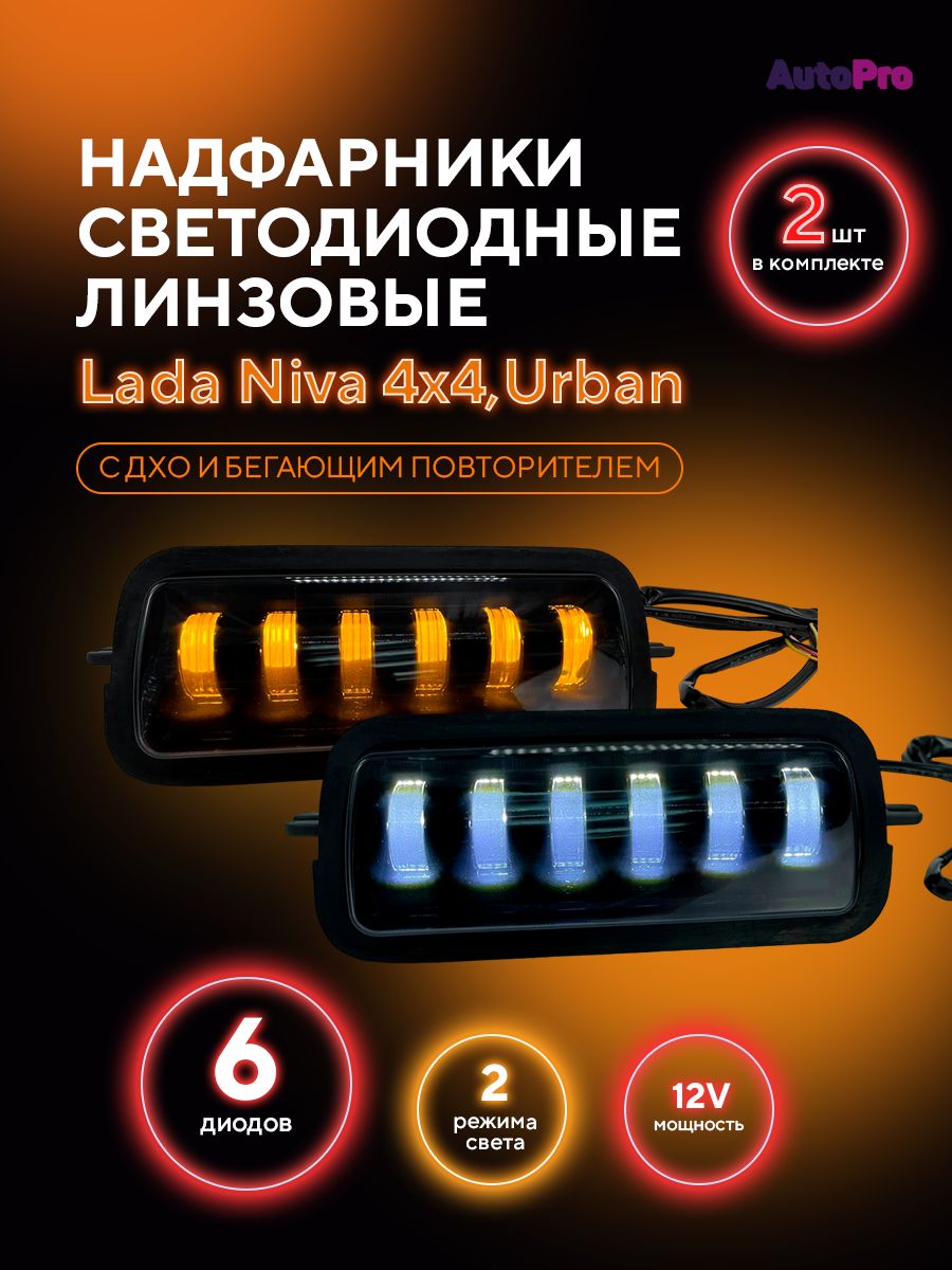 Фара автомобильная AutoPro купить по выгодной цене в интернет-магазине OZON  (667264240)