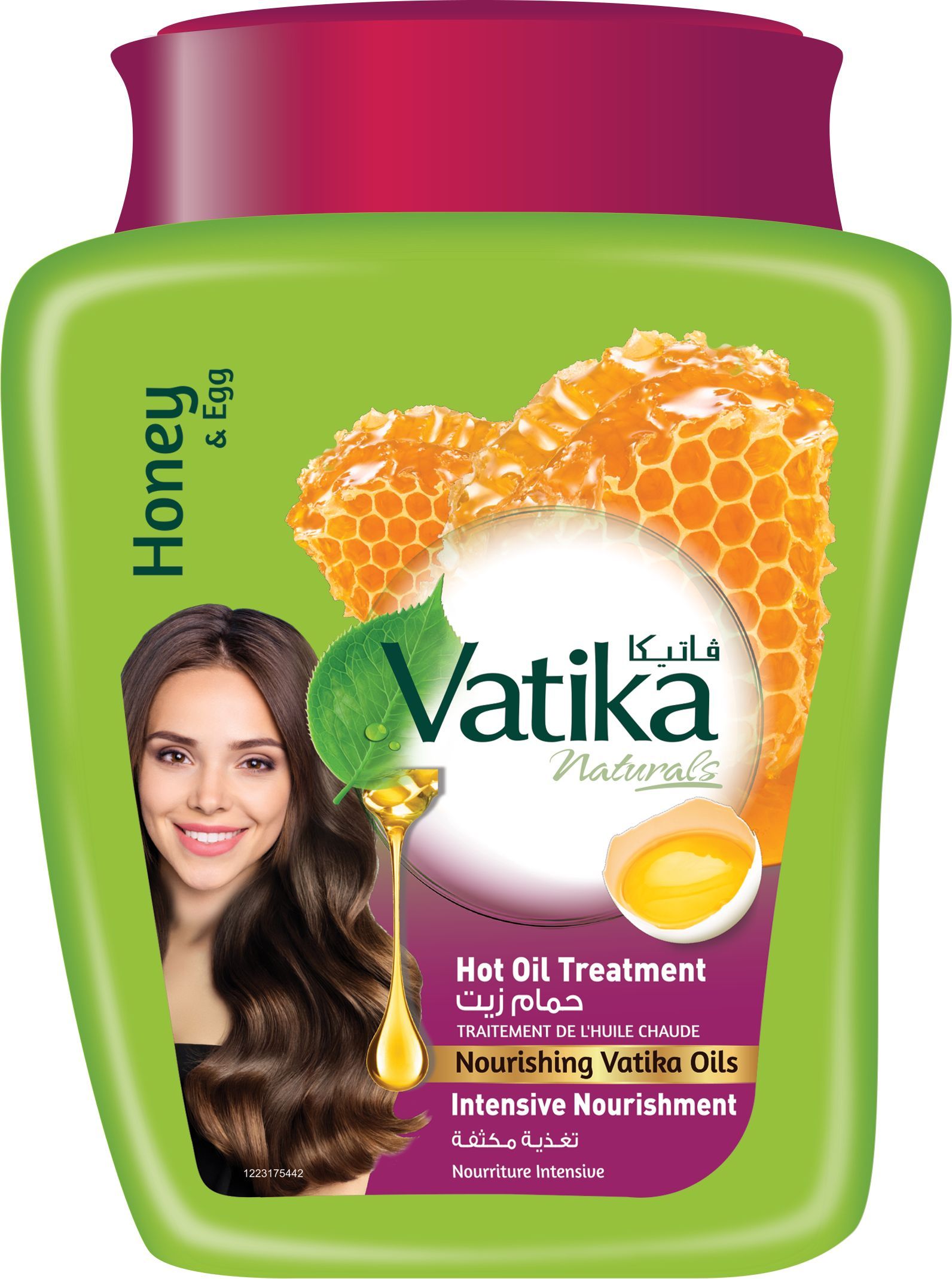 Dabur Vatika Маска против выпадения волос 500 г. Яйцо (Hair Fall Control) -  купить с доставкой по выгодным ценам в интернет-магазине OZON (1559995081)