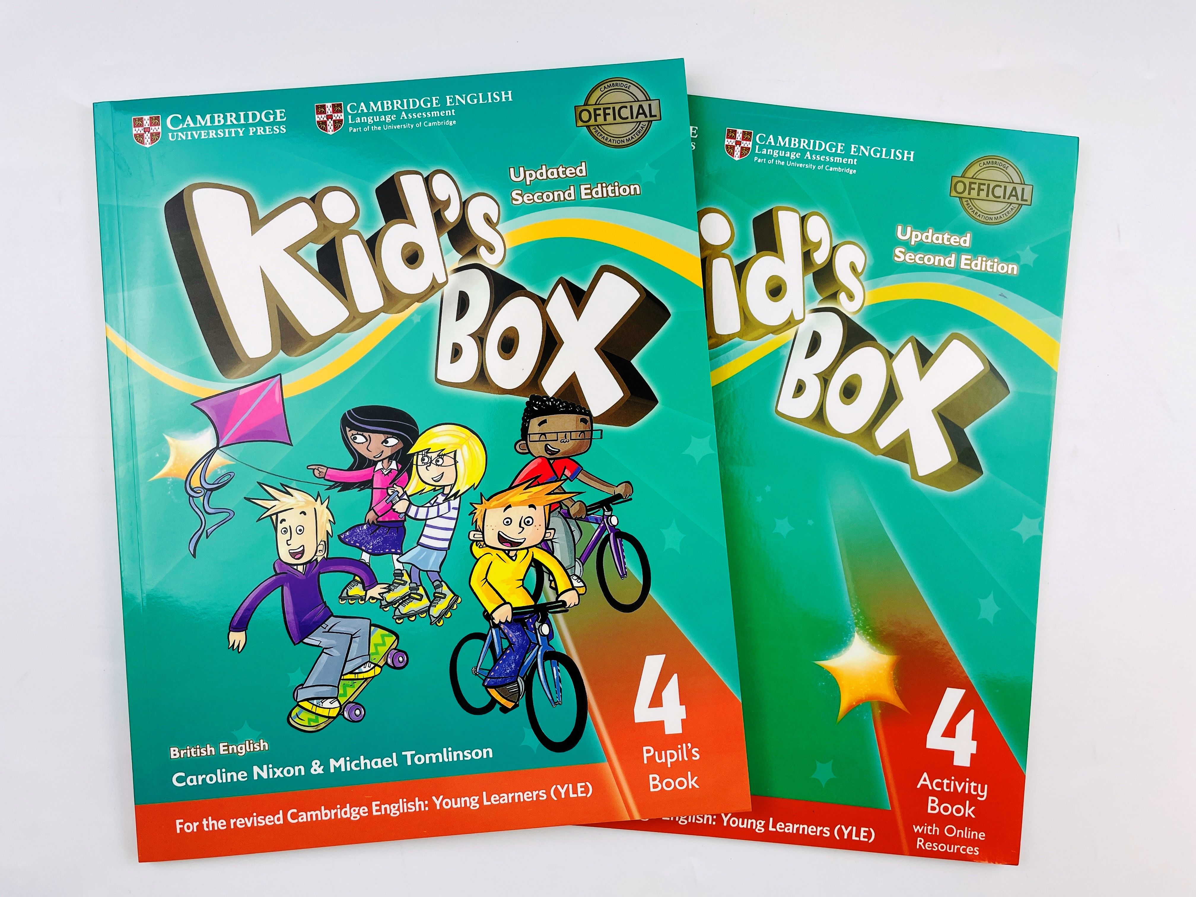 Kid's Box 4 комплект Pupil's book + Activity book (Updated Second Edition)