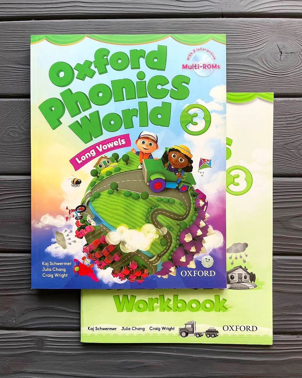 Oxford Phonics World Level 3. Полный комплект. Student Book + Workbook + CD