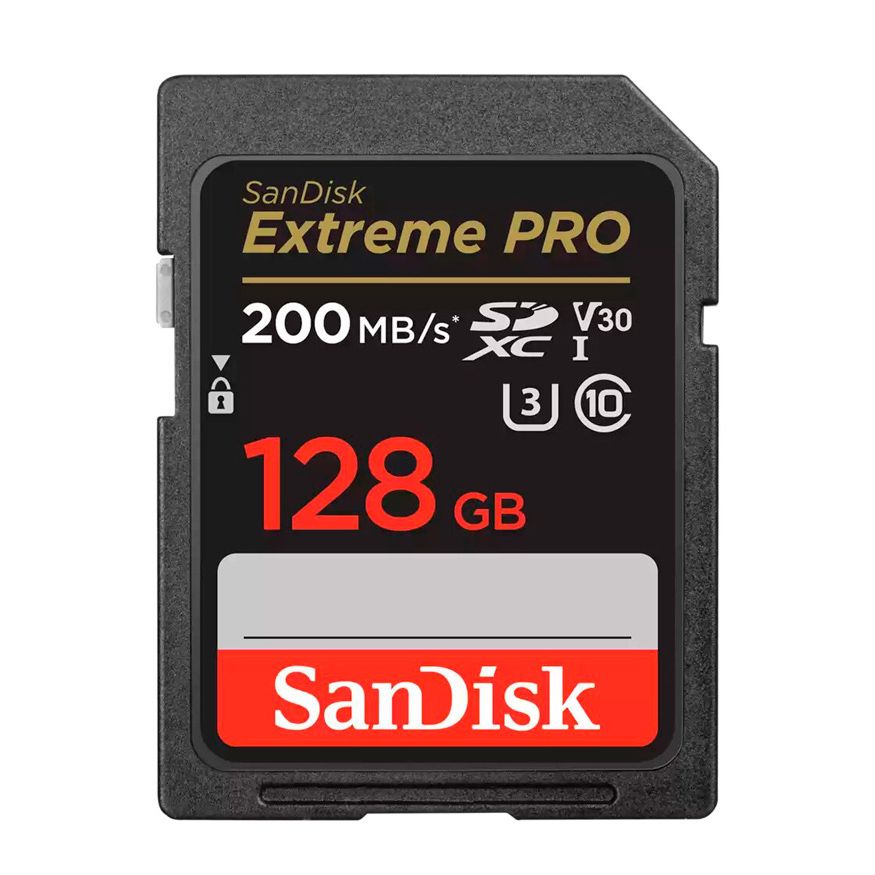 SanDisk Карта памяти Extreme PRO 128 ГБ