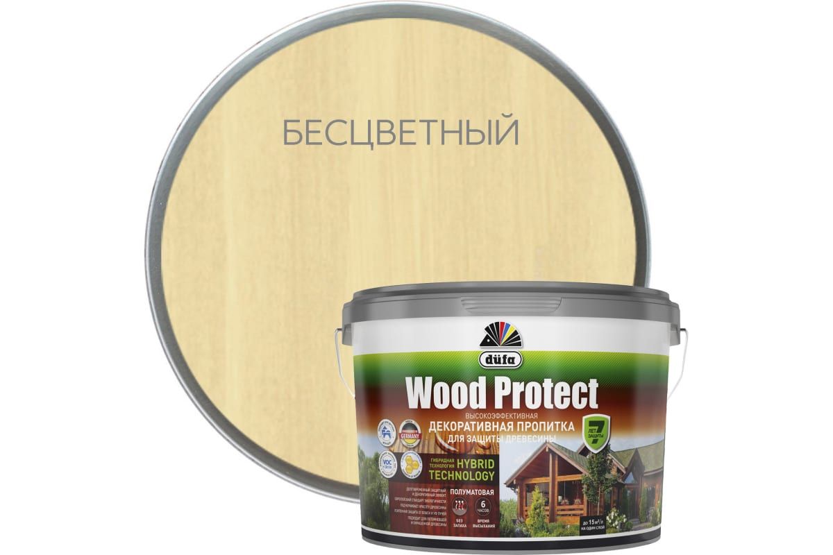 Dufa wood protect белый