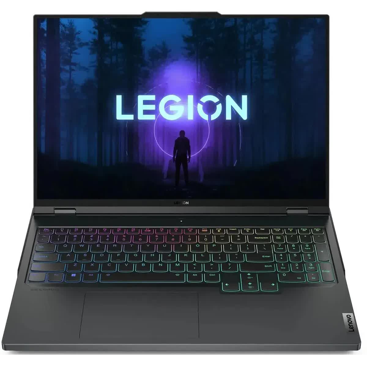 LenovoLegionPro516IRX9Игровойноутбук16",IntelCorei5-14500HX,RAM16ГБ,SSD1024ГБ,NVIDIAGeForceRTX4050дляноутбуков(6Гб),Безсистемы,(83DF00E7RK),серый,Русскаяраскладка